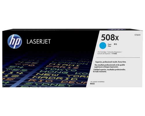 HP Toner nr 508X CF361X Cyan 9.5K 1