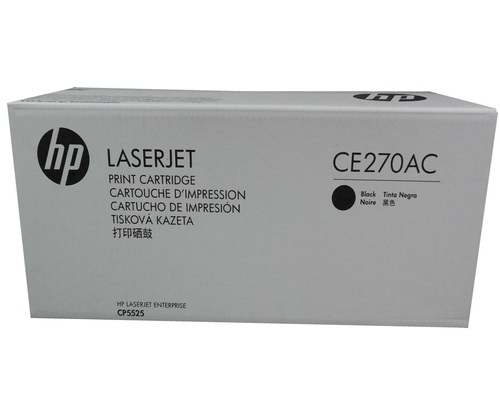 HP Toner nr 650AC CE270AC Black 13.5K 1
