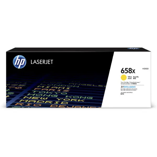 HP Toner nr 658X W2002X Yellow 28K 1