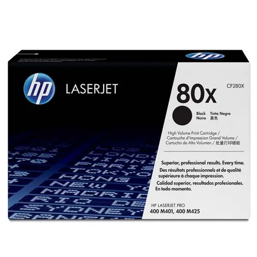 HP Toner nr 80X CF280X Black 6.9K 1