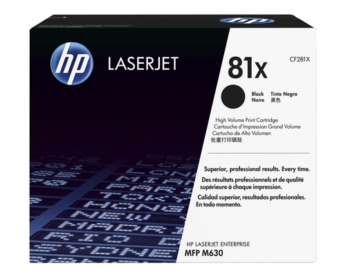 HP Toner nr 81X CF281X Black 25K 1