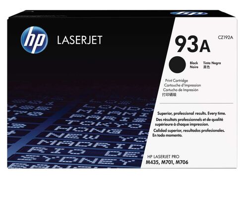 HP Toner nr 93A CZ192A Black 12K 1
