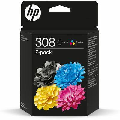 HP Ink cartridge nr 308 6L6S6UE CMYK 120s/160s BK-160s. CMY-120s 1