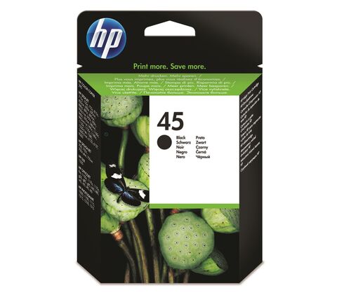HP Ink cartridge nr 45 51645AE Black 42ml 1