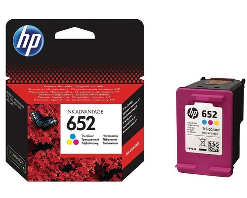HP Ink cartridge nr 652 F6V24AE color 200str 1