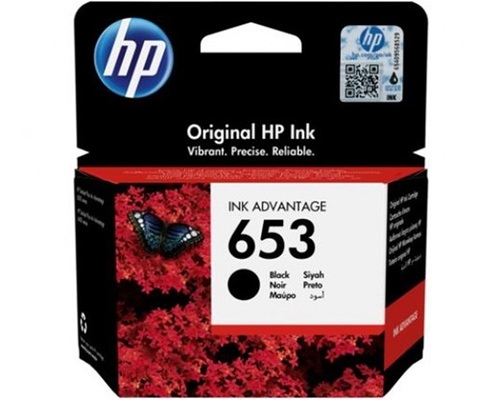 HP Ink cartridge nr 653 3YM75AE Black 360str 1