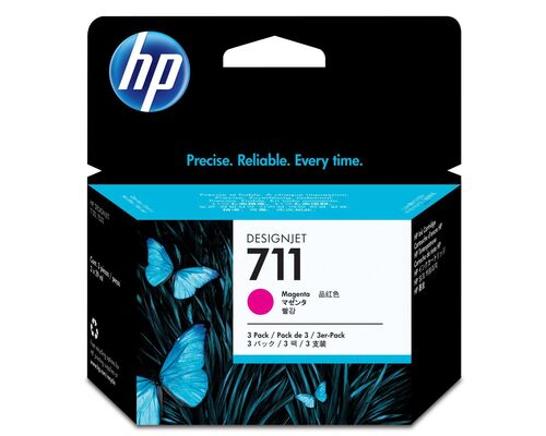 HP Tusz nr 711 CZ135A Magen 3x29ml 3pack 1