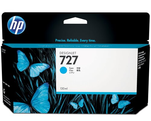 HP Tusz nr 727 B3P19A Cyan 130ml 1