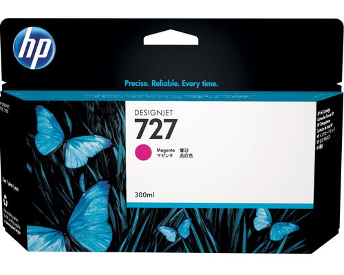 HP Ink cartridge nr 727 F9J77A Magenta 300ml 1