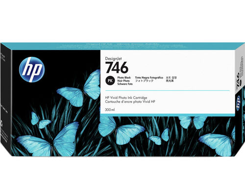 HP Ink cartridge nr 746 P2V82A Photo Black 300 ml 1