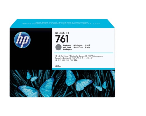 HP Ink cartridge nr 761 CM996A Dark Grey 400ml 1
