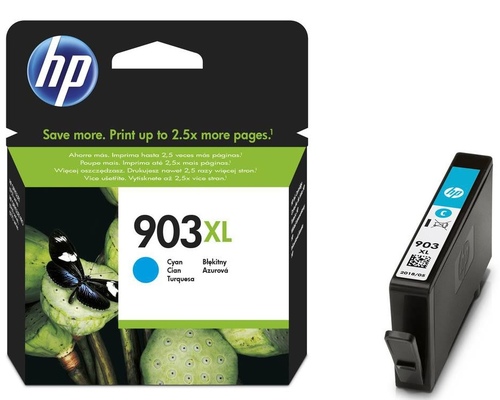 HP Ink cartridge nr 903XL T6M03AE Cyan 825str 1