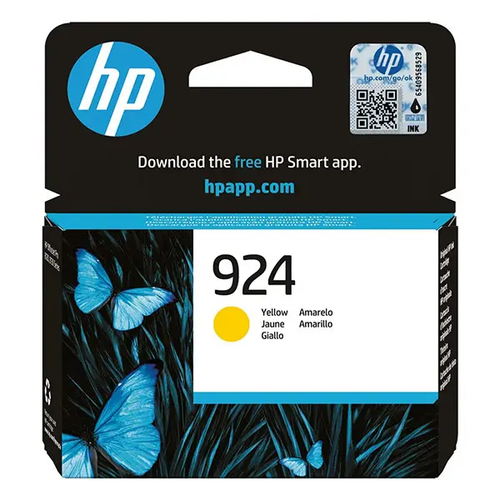 HP Ink cartridge nr 924 4K0U5NE Yellow 400str 1