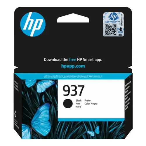 HP Ink cartridge nr 937 4S6W5NE Black 1250str 1
