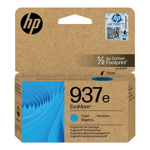 HP Ink cartridge nr 937E 4S6W6NE Cyan 1650str 1