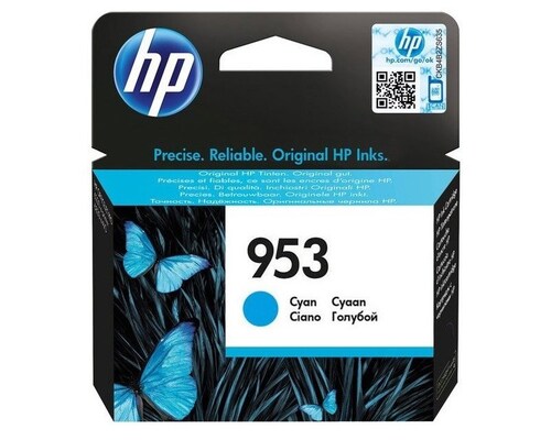 HP Ink cartridge nr 953 F6U12AE Cyan 10ml 700s 1