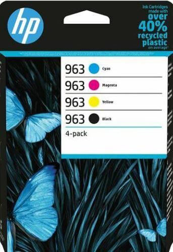 HP Ink cartridge nr 963 6ZC70AE CMYK 4-pack 1