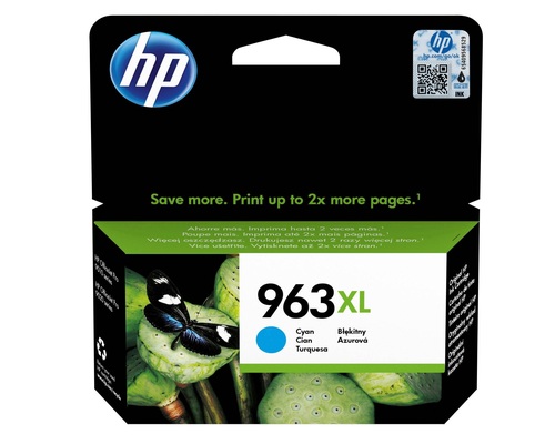 HP Ink cartridge nr 963XL 3JA27AE Cyan 1.6K 22.92ml 1