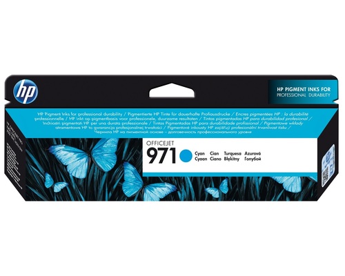 HP Ink cartridge nr 971 CN622A Cyan 2.5K str 1