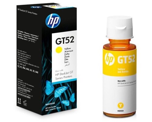 HP Tusz nr GT52 M0H56AE Yellow 8000str butelka 70 ml 1