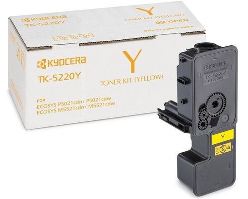 Kyocera Toner TK-5220Y Yellow 1.2K 1T02R9ANL1 1