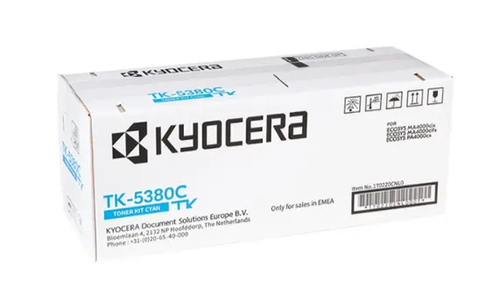 Kyocera Toner TK-5380C 10K Cyan 1T02Z0CNL0 1