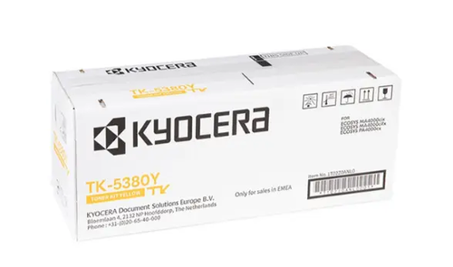 Kyocera Toner TK-5380Y 10K Yellow 1T02Z0ANL0 1