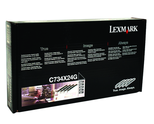 Lexmark Drum C734X24G CMYK 4pack 20K 1