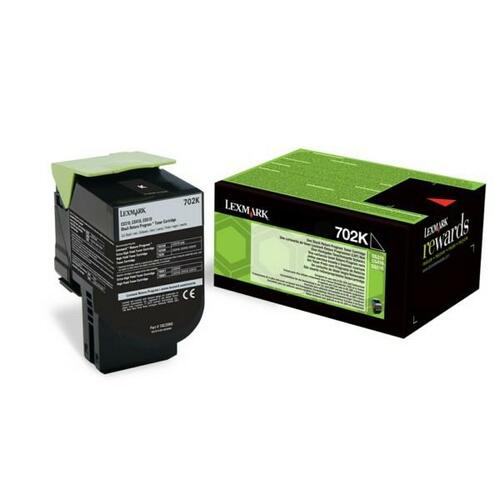 Lexmark Toner 70C20K0 Black 1K 1