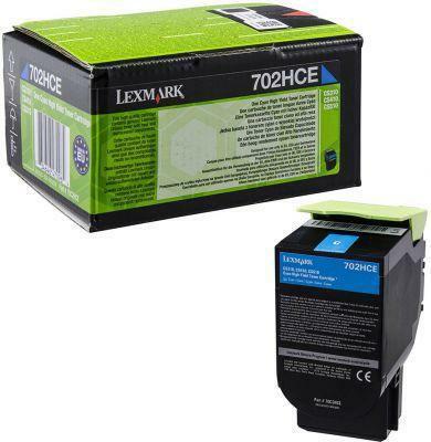 Lexmark Toner 70C2HCE Cyan 3K 1