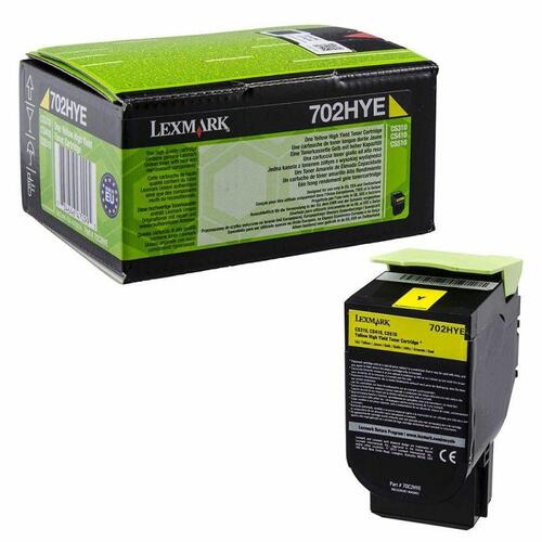 Lexmark Toner 70C2HYE Yellow 3K 1