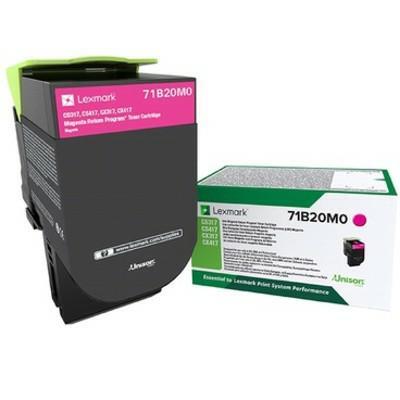 Lexmark Toner 71B20M0 Magenta 2.3K 1