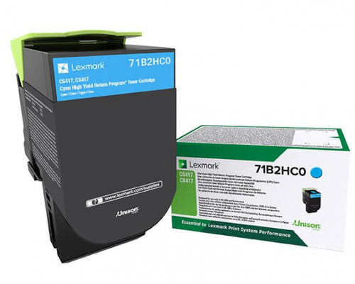 Lexmark Toner 71B2HC0 Cyan 3.5K 1