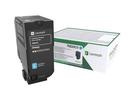 Lexmark Toner 75B20C0 Cyan 10K 1