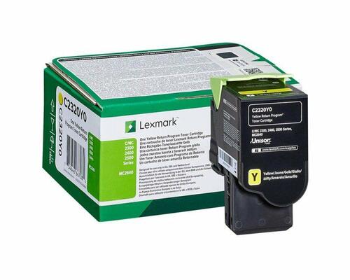 Lexmark Toner C2320Y0 Yellow 1K 1