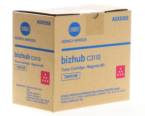 Minolta Toner TNP-51M 3110 Magenta 5K 1