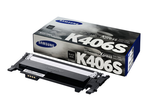 Samsung Toner CLT-K406S/SU118A BLAC 1.5K CLP-360/CLP-365/CLX-3300/C410W/C460W 1
