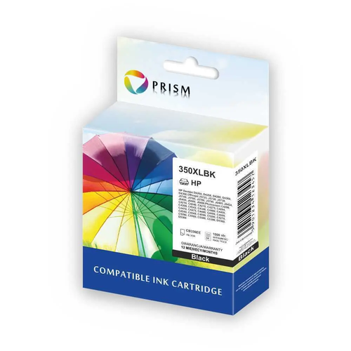 PRISM HP Tusz nr 350XL CB336EE Black 28ml 1000 str. Regenerowany 1