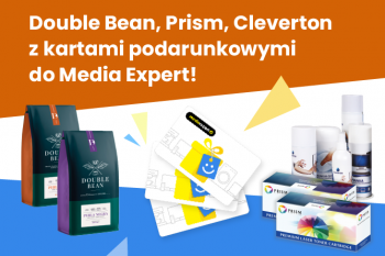 DOUBLE BEAN, PRISM, CLEVERTON z kartami podarunkowymi  do Media Expert!
